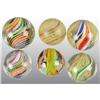 Image 1 : Lot of 6: Hand-Made Marbles.