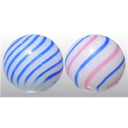 Lot of 2: Clambroth Marbles.
