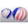 Image 1 : Lot of 2: Peppermint Marbles.