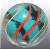 Image 2 : Blue Glass Lutz Marble.