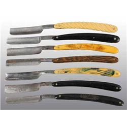 Lot of 7: Barber Razor Blades with 2 Boxes.