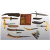 Image 1 : Lot of Bone Handled Knives, Corkscrews & Fleam.