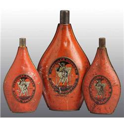 Lot of 3: Tin Hercules Powder Cans.