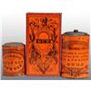 Image 1 : Lot of 3: Tin Powder Tins.