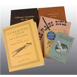 Lot of 6: Gun Related Books.