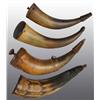 Image 1 : Lot of 4: Miscellaneous Antique Powder Horns.