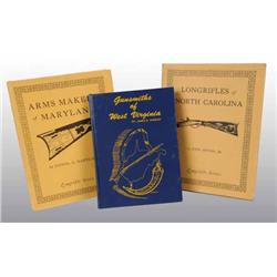 Lot of 3: Eastern Gunmakers Books.