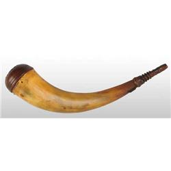 York County-Type Powder Horn.