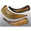 Image 2 : Lot of 6: Miscellaneous Antique Powder Horns.