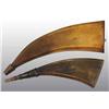 Image 1 : Lot of 2: Flat Powder Horns.