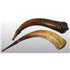 Image 1 : Lot of 2: Screw-Tip Powder Horns.