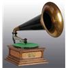 Image 1 : Class M Victor Phonograph with Horn.