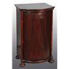 Image 1 : Round Front Mahogany Cylinder Cabinet.