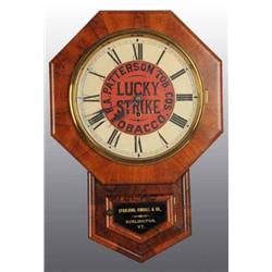 Lucky Strike Tobacco Octagonal Clock.