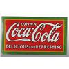 Porcelain Coca-Cola Sign.