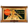 1941 Cardboard Coca-Cola Aviator Sign.