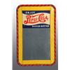 Tin Pepsi Menu Sign.
