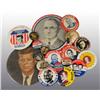 Large Lot of Political Buttons.