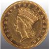 Image 2 : 1875 Indian Head Gold $1 MS 61.