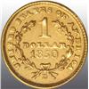 Image 2 : 1850-D Coronet Gold $1 AU 58.