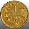 Image 2 : 1849-O Coronet Gold $1 XF 40.
