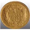 Image 2 : 1859-C Indian Gold $1 VF 30.