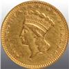 Image 1 : 1873 Indian Head Open Gold $1.