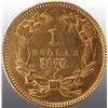 Image 2 : 1870 Indian Head Gold $1.