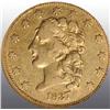 Image 2 : 1837 Classic Head Quarter Eagle Gold $2 ½ VF 35.