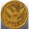 Image 2 : 1880 Coronet Gold Eagle $2 ½.