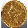 Image 1 : 1884 Coronet Gold Eagle $2 ½.