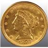 Image 1 : 1878 Coronet Gold Eagle $2 ½.