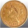 Image 1 : 1873 Open 3 Coronet Gold Eagle $2 ½.