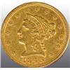 Image 1 : 1843 Coronet Gold Eagle $2 ½.