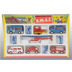 Lot of 4: Tootsie Toy Vehicle Sets.