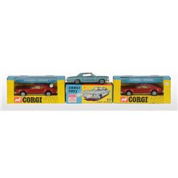 Lot of 3: Corgi Die-Cast Cars.