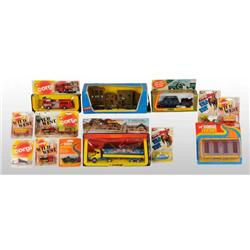 Lot of 13: Corgi Vehicle Die-Cast Toys.