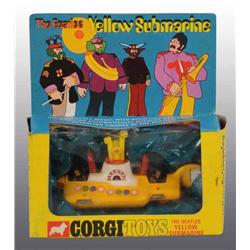 Corgi No. 803 Beatles Die-Cast Yellow Submarine.