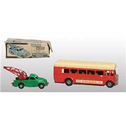 Lot of 2: Triang Vehicle Toys.