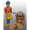 Image 1 : Lot of 4: Tin Litho Musical Toys.