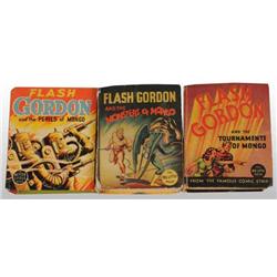Lot of 3: Flash Gordon Big Little Books.