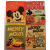 Image 1 : Lot of 4: Disney Mickey Mouse Big Little Books.