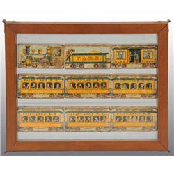 Paper on Wood Fairly Land Express Puzzle Pieces.