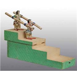 Early Wood Acrobat Toy.