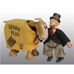 Schoenhut Barney Google and Spark Plug.