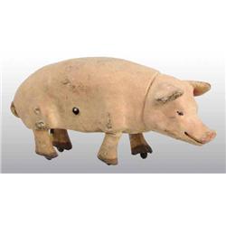 Decamps Pig Clockwork Toy.