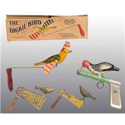 Lot of 4: Handheld Bird Toys.