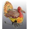 Image 1 : Tin Hand-Painted Turkey Wind-Up Toy.