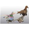 Image 1 : Lot of 3: Tin Hand-Painted Pigeon Wind-Up Toys.