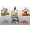 Image 1 : Lot of 3: Bird in Cage Wind-Up Toys.